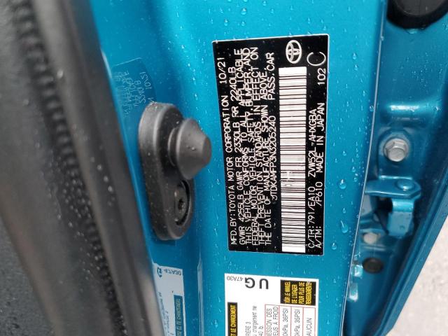 Photo 10 from auction – 2022 TOYOTA PRIUS PRIM with VIN JTDKAMFP3N3205240