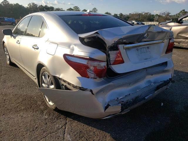 Photo 3 from auction – 2009 LEXUS LS 460 with VIN JTHBL46FX95088377