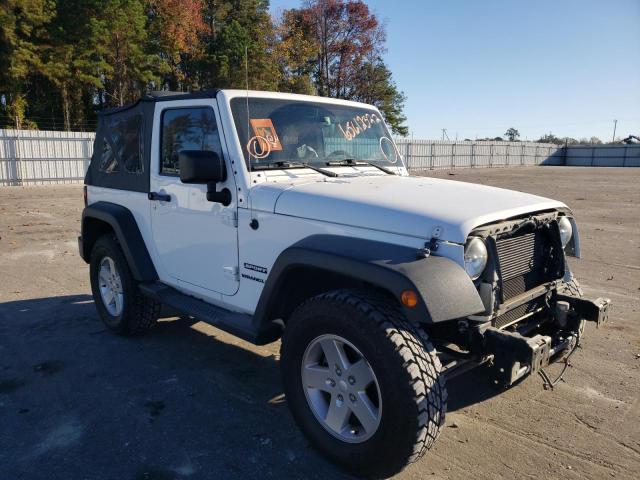 Photo 1 from auction – 2013 JEEP WRANGLER S with VIN 1C4AJWAG3DL621494