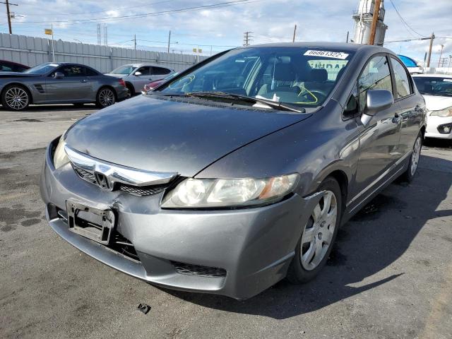 Photo 2 from auction – 2010 HONDA CIVIC LX with VIN 19XFA1F57AE071463