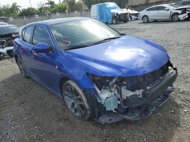 LEXUS CT 200 2014 with VIN JTHKD5BH8E2197586 - Photo from auction