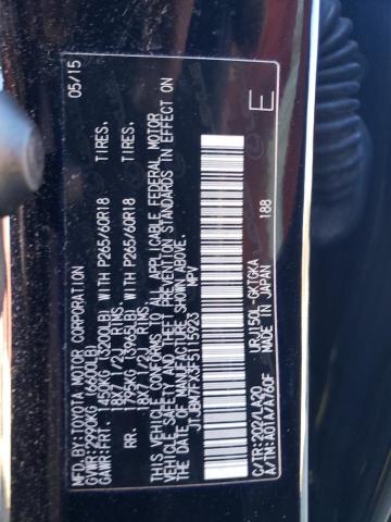 Photo 10 from auction – 2015 LEXUS GX 460 with VIN JTJBM7FX3F5115923