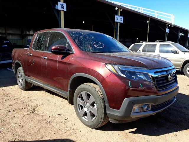 HONDA RIDGELINE 2020 with VIN 5FPYK3F77LB021282 - Photo from auction