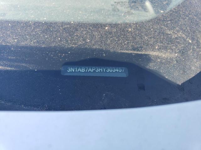 Photo 10 from auction – 2017 NISSAN SENTRA S with VIN 3N1AB7AP3HY303457