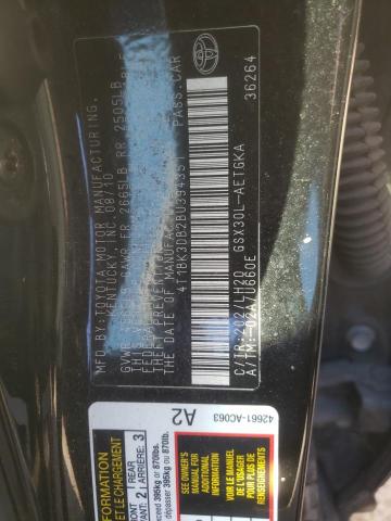 Photo 10 from auction – 2011 TOYOTA AVALON BAS with VIN 4T1BK3DB2BU394351