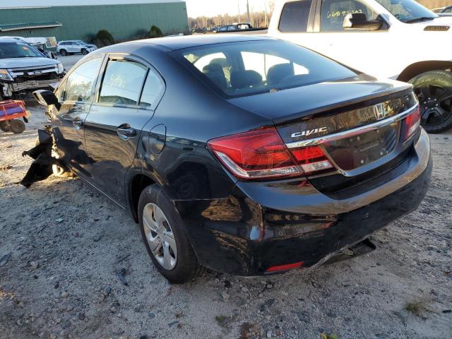 Photo 3 from auction – 2015 HONDA CIVIC LX with VIN 19XFB2F52FE238998