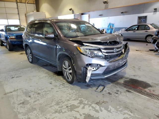 HONDA PILOT ELIT 2016 with VIN 5FNYF6H08GB099218 - Photo from auction