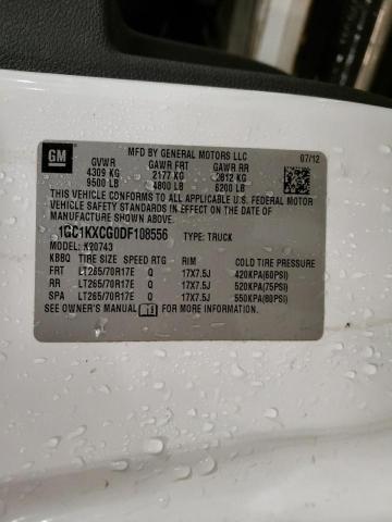 Photo 10 from auction – 2013 CHEVROLET SILVERADO with VIN 1GC1KXCG0DF108556