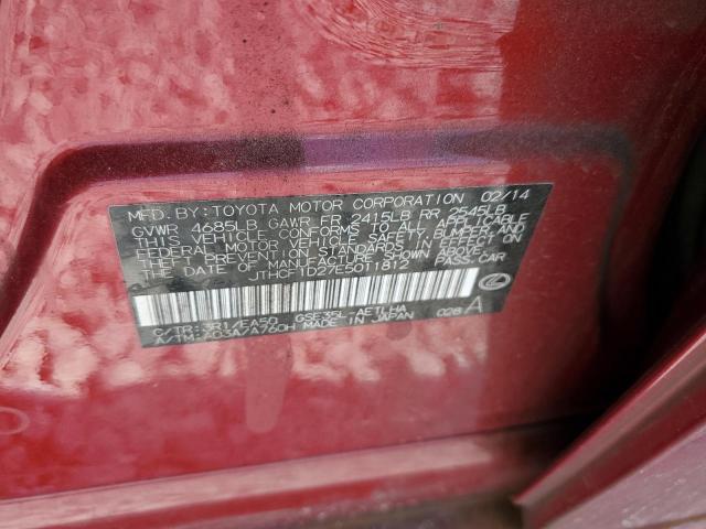 Photo 10 from auction – 2014 LEXUS IS 250 with VIN JTHCF1D27E5011812