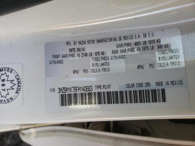 Photo 10 from auction – 2015 MAZDA 3 SPORT with VIN 3MZBM1K76FM140683