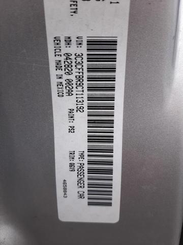 Photo 10 from auction – 2012 FIAT 500 SPORT with VIN 3C3CFFBR9CT113192