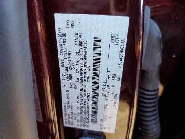 Photo 10 from auction – 2021 LINCOLN CORSAIR RE with VIN 5LMCJ2D96MUL26326