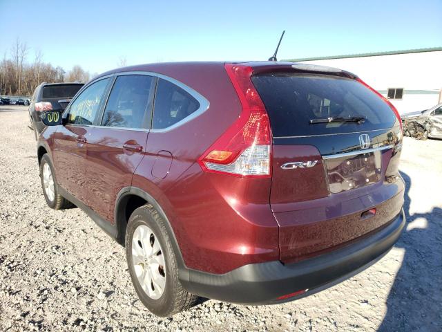 Photo 3 from auction – 2014 HONDA CR-V EX with VIN 5J6RM4H55EL030825