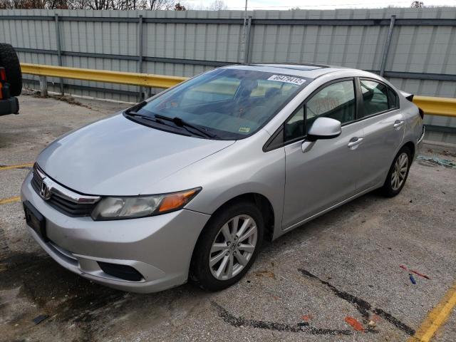 Photo 2 from auction – 2012 HONDA CIVIC EX with VIN 19XFB2F87CE089770