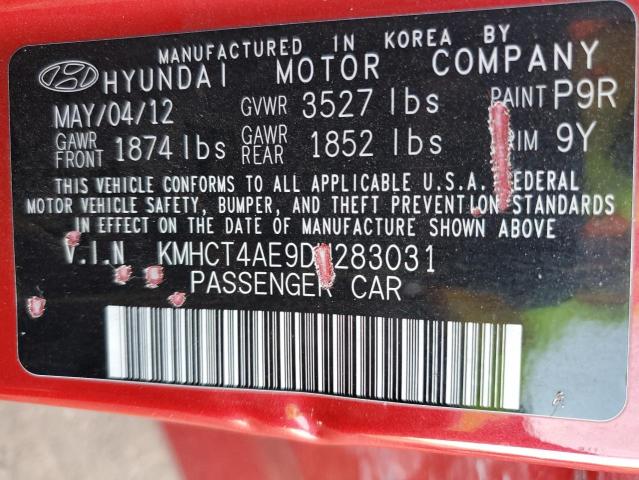 Photo 10 from auction – 2013 HYUNDAI ACCENT GLS with VIN KMHCT4AE9DU283031