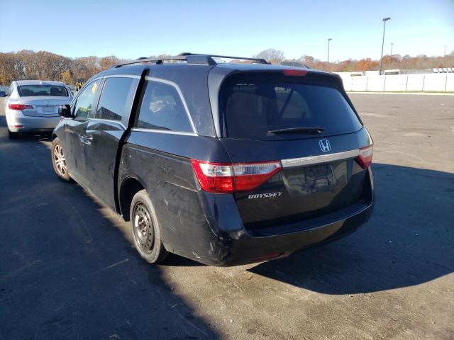 Photo 3 from auction – 2011 HONDA ODYSSEY EX with VIN 5FNRL5H60BB011282