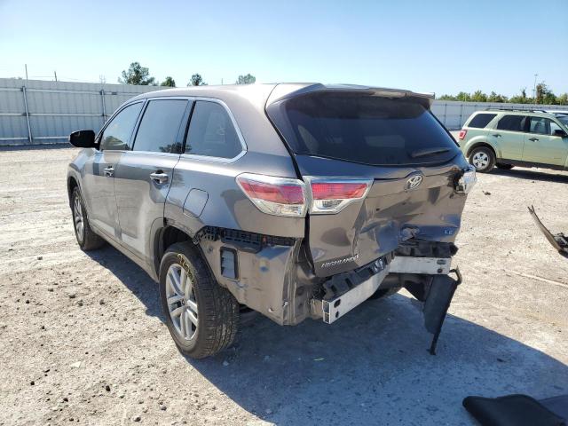 Photo 3 from auction – 2015 TOYOTA HIGHLANDER with VIN 5TDZARFH3FS010906