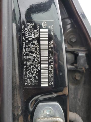 Photo 10 from auction – 2008 TOYOTA YARIS with VIN JTDBT923284013087