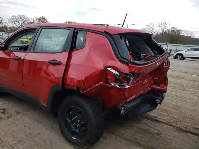Photo 9 from auction – 2018 JEEP COMPASS SP with VIN 3C4NJCAB5JT267465
