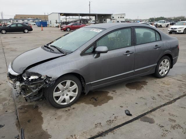 HONDA CIVIC LX 2010 with VIN 2HGFA1F53AH327197 - Photo from auction