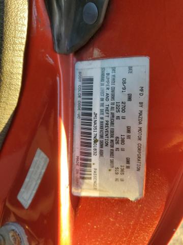 Photo 10 from auction – 1992 MAZDA MX-5 MIATA with VIN JM1NA3517N0301832