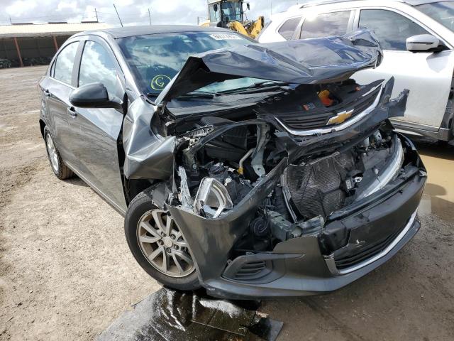 CHEVROLET SONIC LT 2017 with VIN 1G1JD5SH5H4105347 - Photo from auction