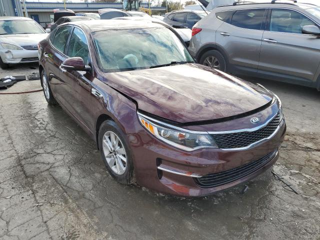KIA OPTIMA LX 2017 with VIN 5XXGT4L36HG166102 - Photo from auction