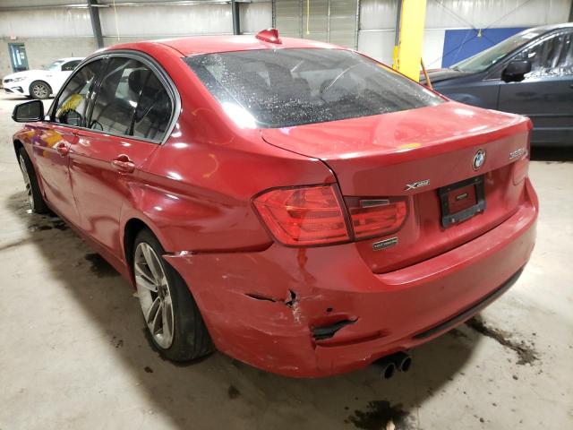 Photo 3 from auction – 2013 BMW 328 XI with VIN WBA3B3C56DF530327