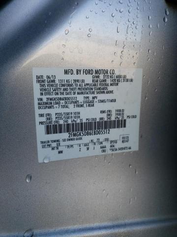 Photo 10 from auction – 2014 FORD FLEX LIMIT with VIN 2FMGK5D86EBD05512