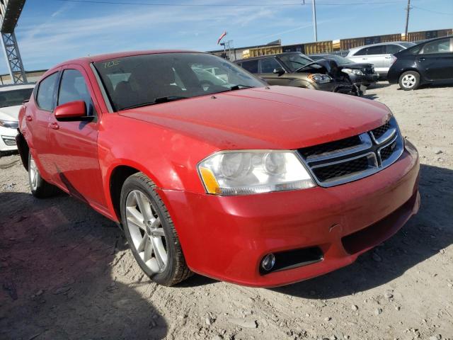 DODGE AVENGER SX 2012 with VIN 1C3CDZEGXCN143416 - Photo from auction