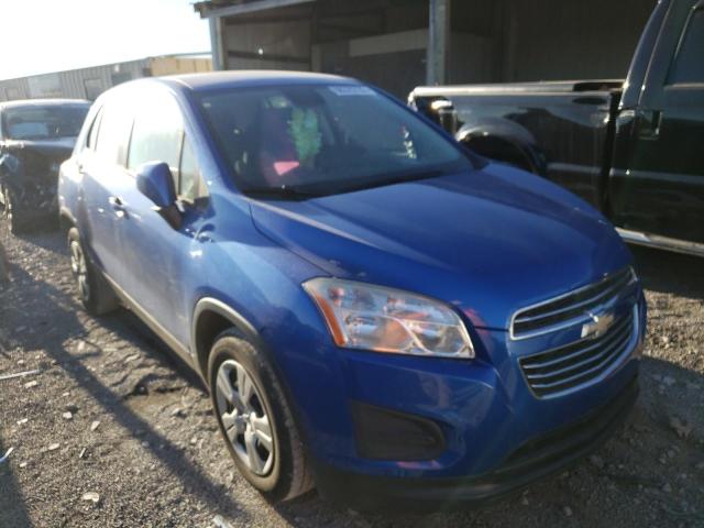 CHEVROLET TRAX LS 2015 with VIN KL7CJKSB0FB072072 - Photo from auction