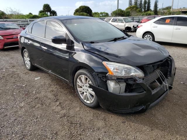 NISSAN SENTRA S 2015 with VIN 3N1AB7AP7FL667813 - Photo from auction