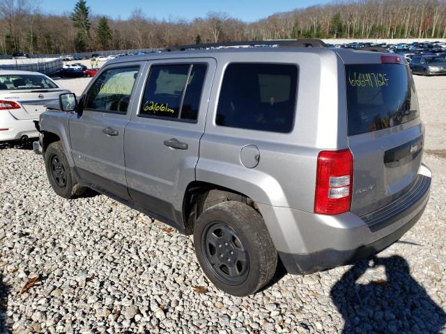 Photo 3 from auction – 2017 JEEP PATRIOT SP with VIN 1C4NJRBB2HD100269