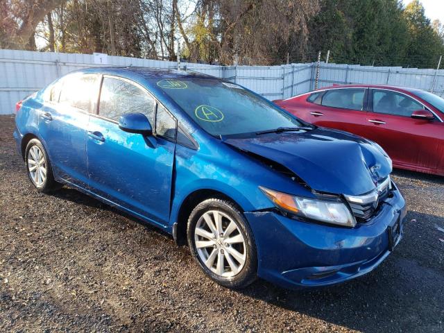 HONDA CIVIC LX 2012 with VIN 2HGFB2F51CH035649 - Photo from auction