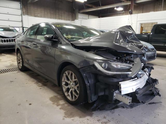 CHRYSLER 200 S 2015 with VIN 1C3CCCBGXFN619768 - Photo from auction