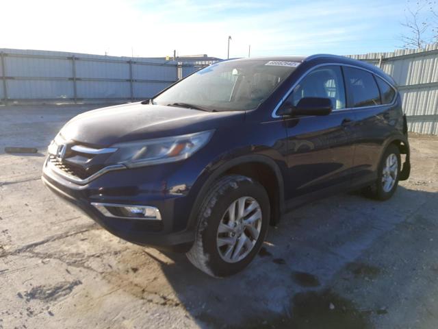 Photo 2 from auction – 2015 HONDA CR-V EXL with VIN 2HKRM4H79FH701152