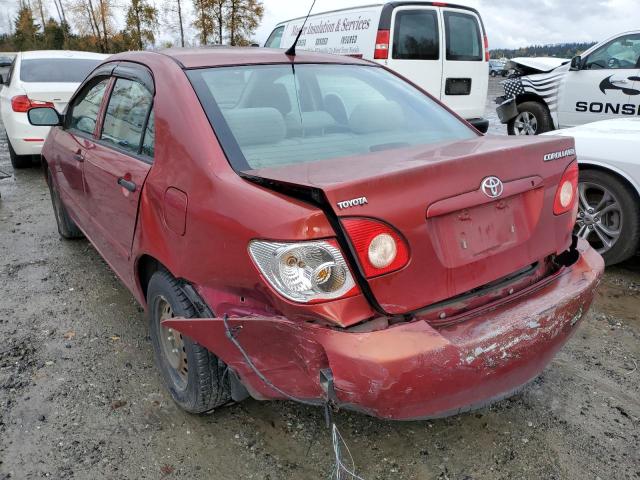 Photo 3 from auction – 2006 TOYOTA COROLLA CE with VIN 2T1BR32E26C572291