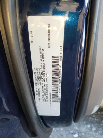 Photo 10 from auction – 2004 SUBARU LEGACY OUT with VIN 4S3BH675647639681