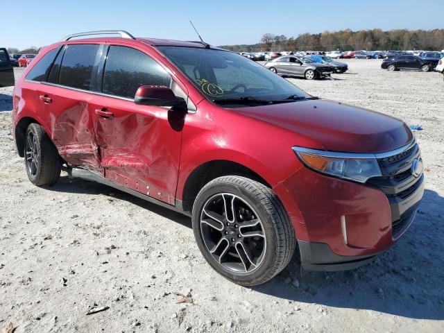 FORD EDGE SEL 2013 with VIN 2FMDK3JC7DBA25371 - Photo from auction