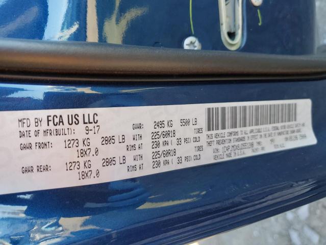 Photo 10 from auction – 2018 JEEP CHEROKEE L with VIN 1C4PJMDX9JD551208