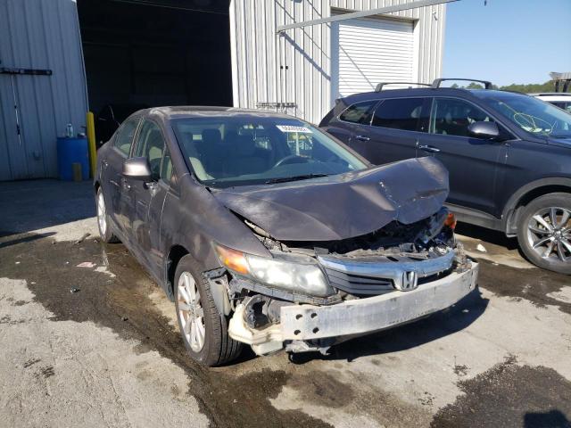 HONDA CIVIC EX 2012 with VIN 2HGFB2F86CH607096 - Photo from auction