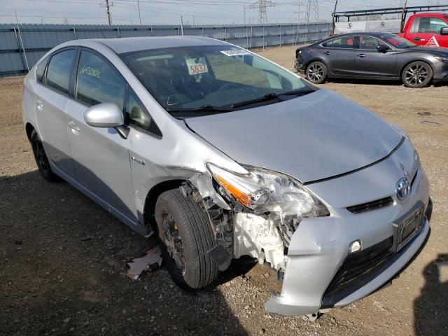 TOYOTA PRIUS 2013 with VIN JTDKN3DU3D0347837 - Photo from auction