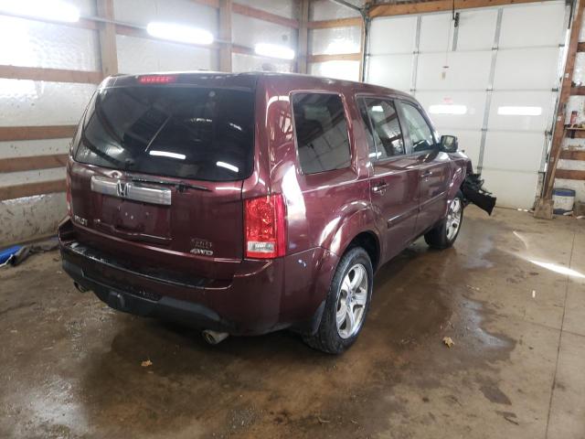 Photo 4 from auction – 2014 HONDA PILOT EXL with VIN 5FNYF4H50EB008259