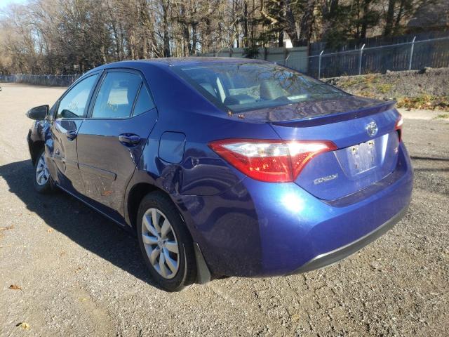 Photo 3 from auction – 2014 TOYOTA COROLLA L with VIN 2T1BURHE3EC107008