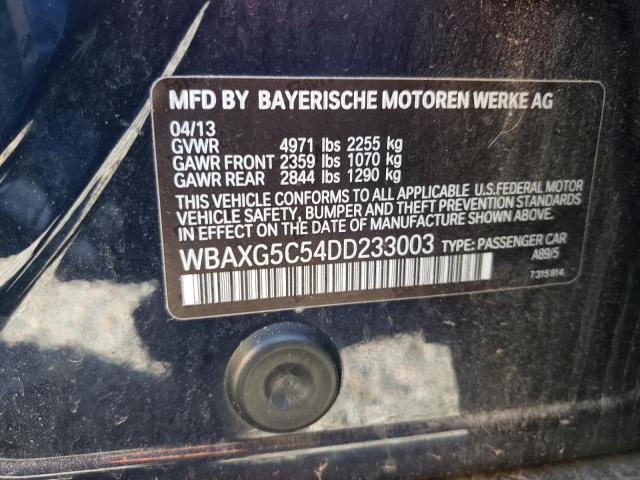 Photo 10 from auction – 2013 BMW 528 I with VIN WBAXG5C54DD233003