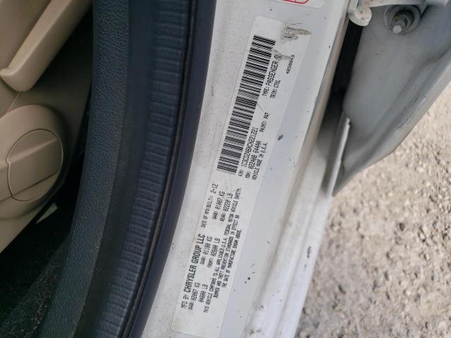 Zdjęcie 10 z aukcji – 2012 DODGE AVENGER SE z VIN 1C3CDZABXCN221221