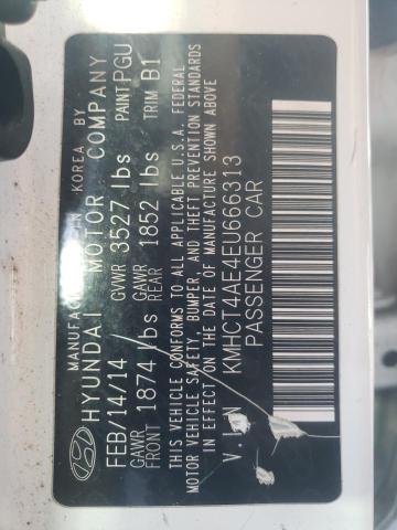 Photo 10 from auction – 2014 HYUNDAI ACCENT GLS with VIN KMHCT4AE4EU666313