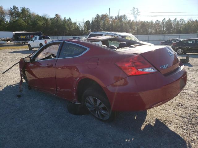 Photo 3 from auction – 2012 HONDA ACCORD LX with VIN 1HGCS1B38CA020758