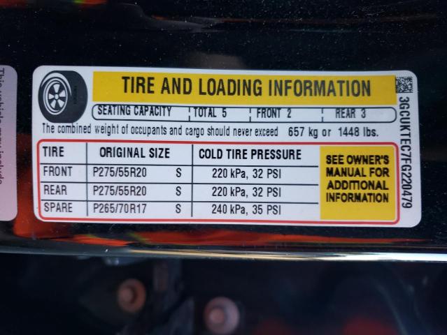 Photo 10 from auction – 2015 CHEVROLET SILVERADO with VIN 3GCUKTEC7FG220479