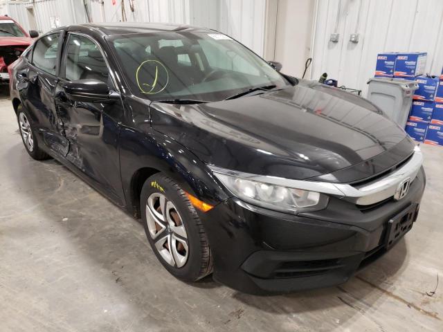 HONDA CIVIC LX 2016 with VIN 19XFC2F57GE059998 - Photo from auction